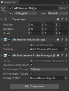 AR Environment Probe Manager