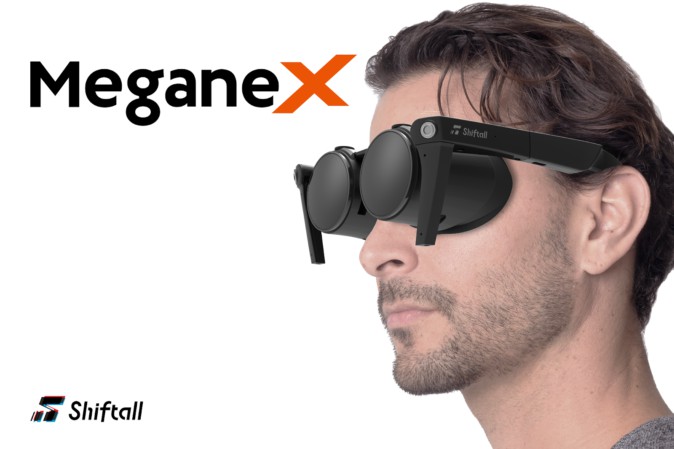 株式会社Shiftall発表の新型VRヘッドセット『MeganeX』