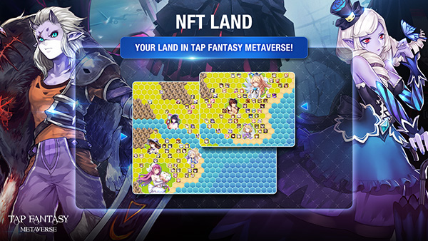 Tap Fantasy　NFTランドについての画像